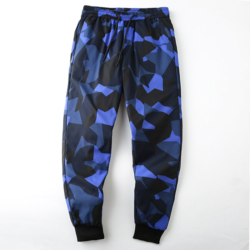 Drawstring, Camouflage Wind-resistant Pants