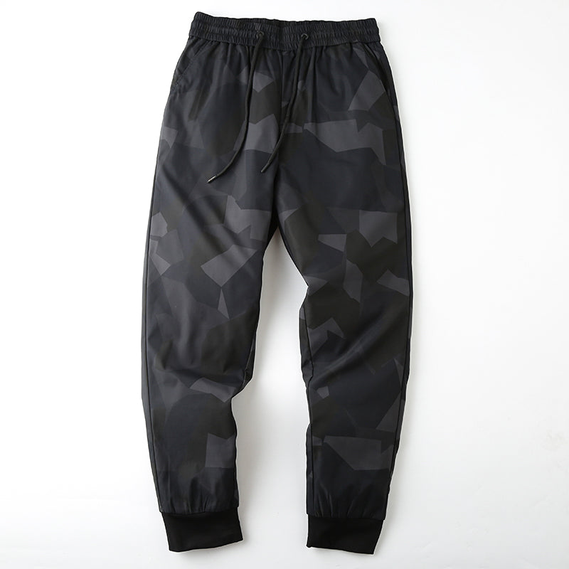 Drawstring, Camouflage Wind-resistant Pants