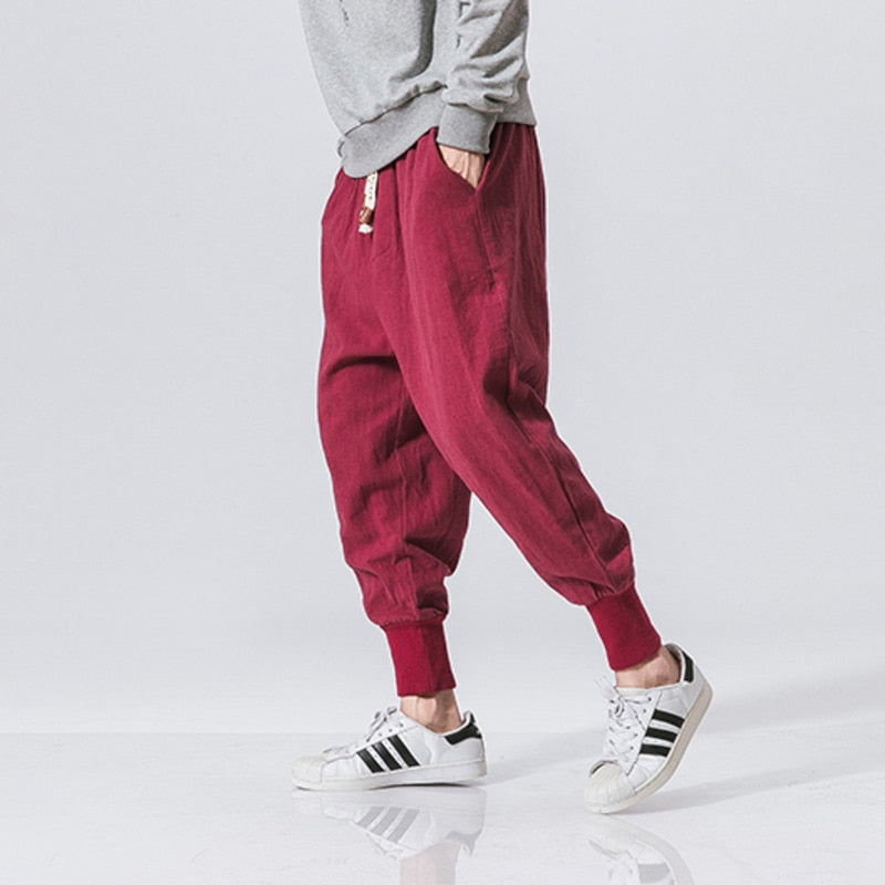 Casual Linen Joggers